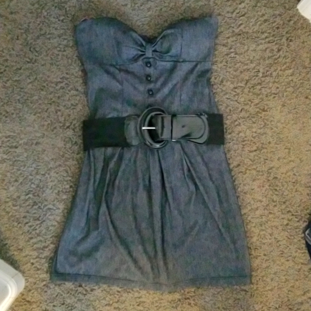 Cute Strapless Dress